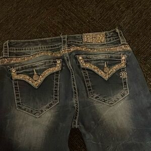 Miss Me size 31 jeans signature slim boot inseam 34